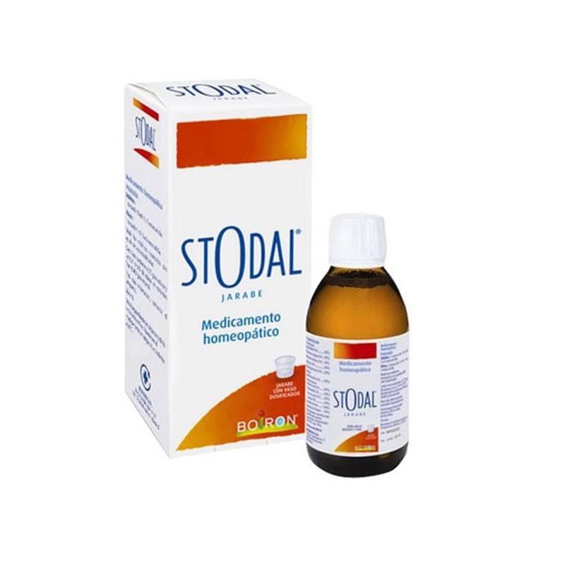 Boiron Stodal Jarabe homeopático tratamiento natural para la tos y resfriados Boiron Stodal Jarabe homeopático para la tos