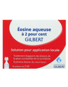 EOSINE AQUEUSE 2% GILBERT 2ML 10UNIDOSIS
