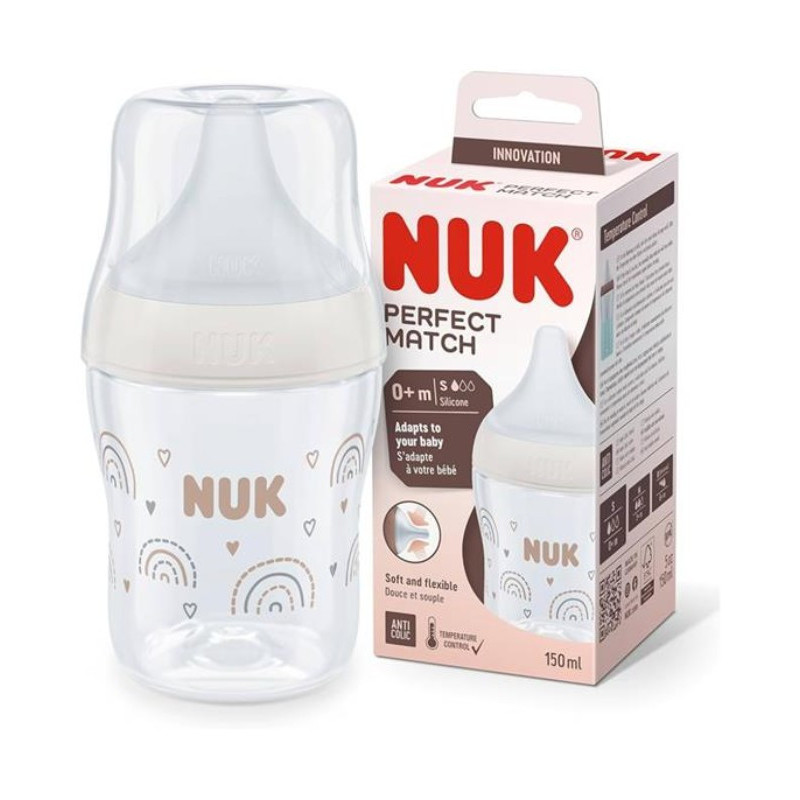NUK FIRST CHOICE BIBERÓN 0+M SILICONA S 150ML