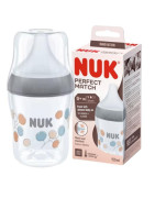 NUK PERFECT MATCH BIBERÓN 0+M SILICONA S 150ML
