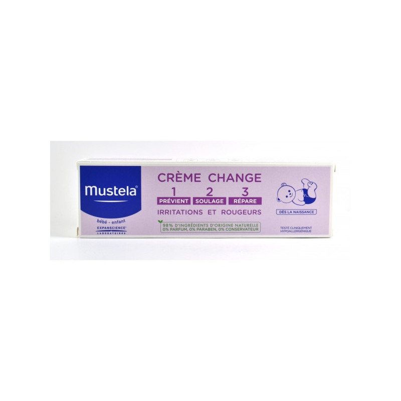 Mustela Crema Cambio de Pañal 1 2 3 100ml
