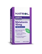 NATROL MELATONINA ADVANCED SLEEP TIME RELEASE 10MG 60TABLETAS
