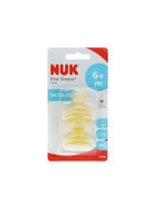 NUK TETINA FIRST CHOICE 6M+ FLUJO M LÁTEX X 2
