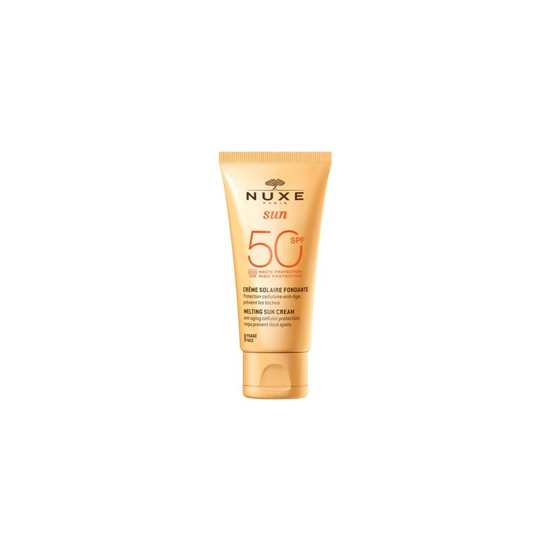 Nuxe Sun Crema Fundente Alta Protección Rostro SPF50 50ml