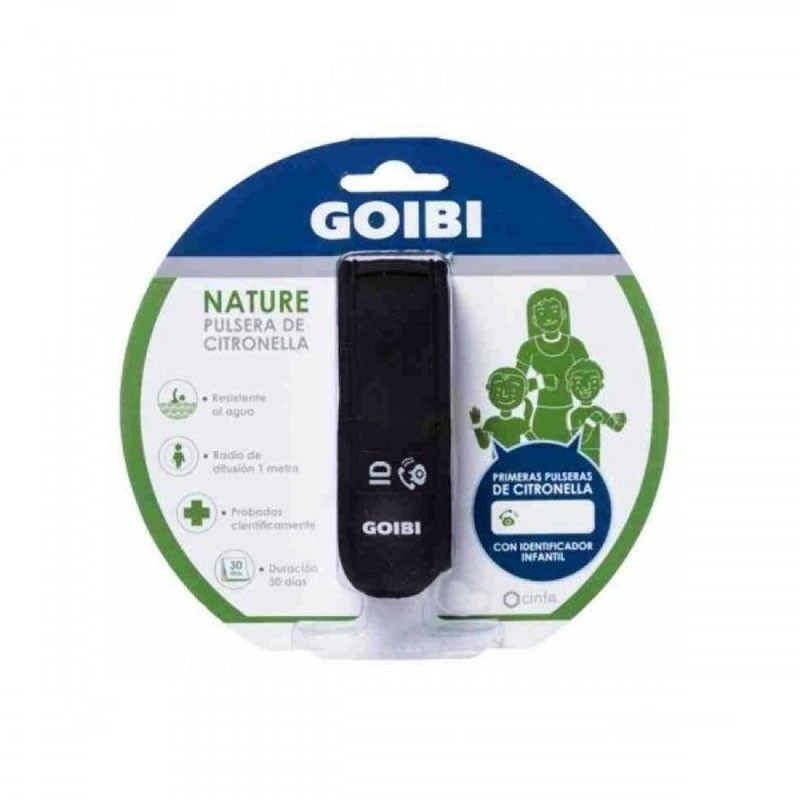 Goibi Nature pulsera de citronella negra 1ud