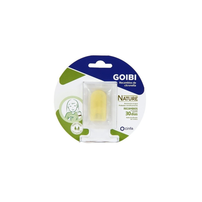 Goibi Nature Recambio Citronela Pulsera Antimosquitos