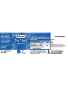 LIFEPLAN ZINC 15 MG 90 TABLETAS