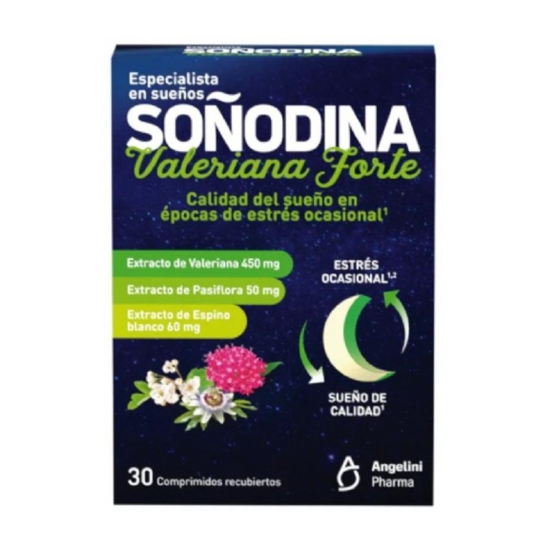 SOÑODINA VALERIANA FORTE 30 COMPRIMIDOS RECUBIERTOS