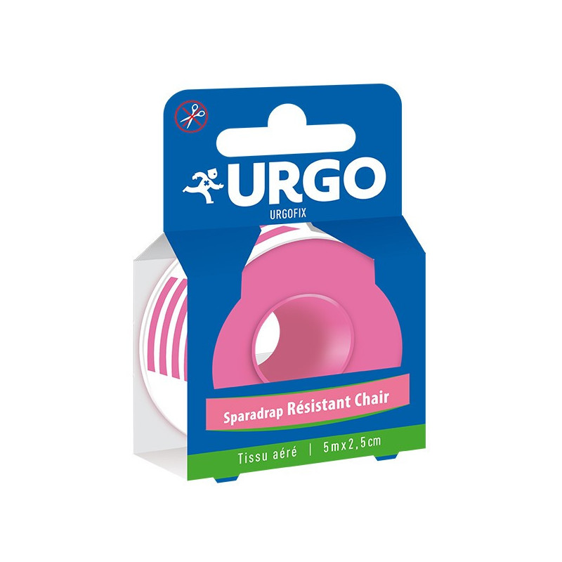 URGOFIX 5MX2.5CM esparadrapo tela color claro