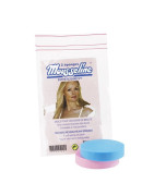 mousseline 2 esponjas rosa y azul