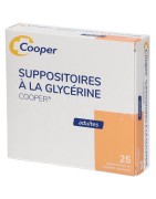 COOPER SUPOSITORIOS A LA GLICERINA 25 UDS