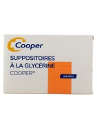 COOPER SUPOSITORIOS A LA GLICERINA 50 UDS