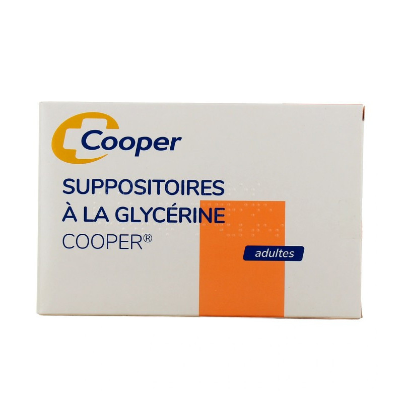 COOPER SUPOSITORIOS A LA GLICERINA 50 UDS