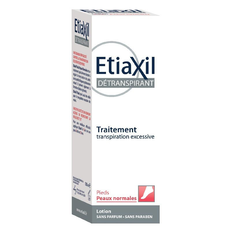 Etiaxil Antitranspirante Pies Transpiración Excesiva Pieles Normales 100ml