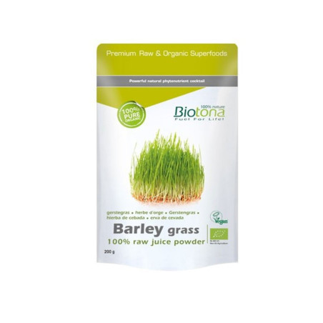 Biotona Barley Grass Raw Cebada Bio 200gr
