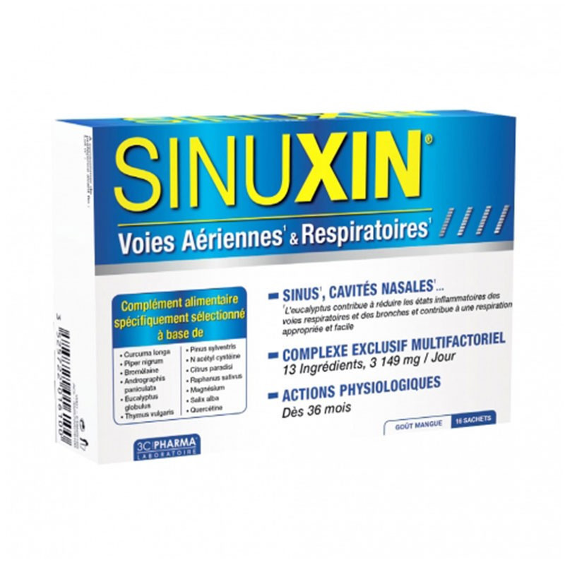 Sinuxin Vías Respiratorias 16 sobres
