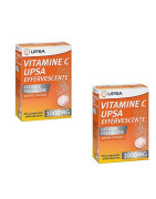 Upsa Vitamina C 1000MG Efervescente 20 comprimidos x2 unidades