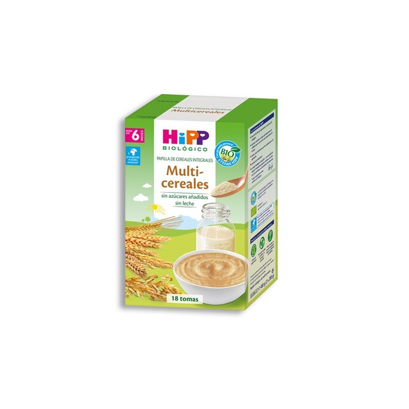 Hipp Biológico Papilla Multicereales 400gr