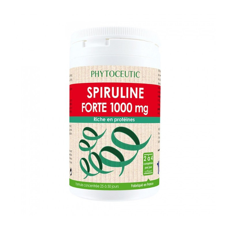 Phytoceutic Spiruline forte 1000mg 100comprimidos