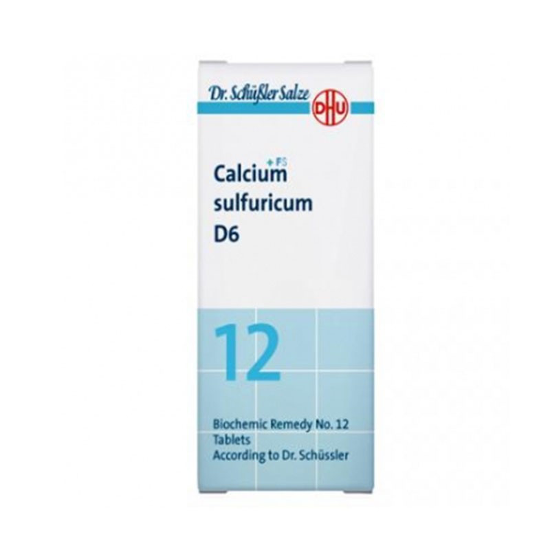 Sales de Schüssler N.12 Calcium Sulfuricum 80 comprimidos