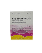 Expecto Sinus medicamento homeopático sinusitis 40 comprimidos