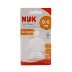 NUK TETINA BOCA ANCHA FC 0-6+ TALLA M