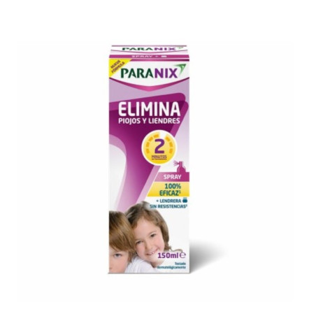PARANIX SPRAY ELIMINA PIOJOS Y LIENDRES 150ML