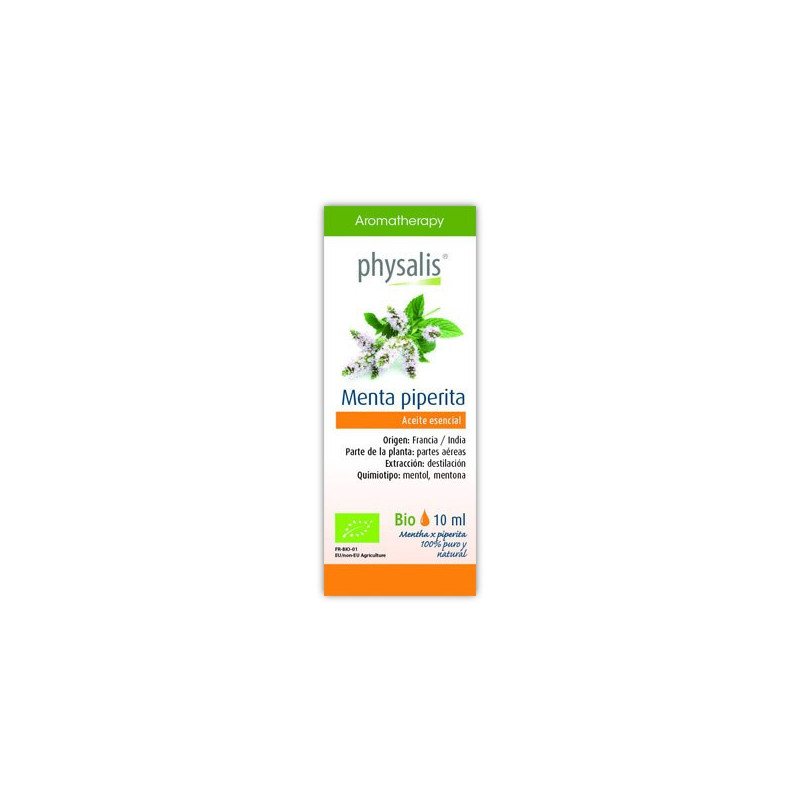 Physalis Aceite Esencial de Menta Piperita Bio 10ml