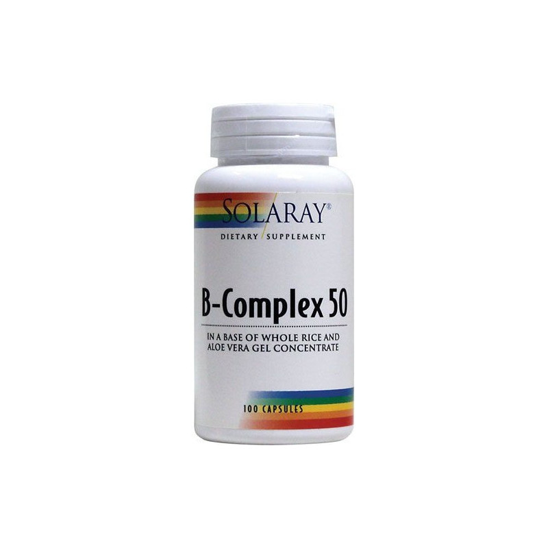 SOLARAY B-COMPLEX 50 CÁPSULAS
