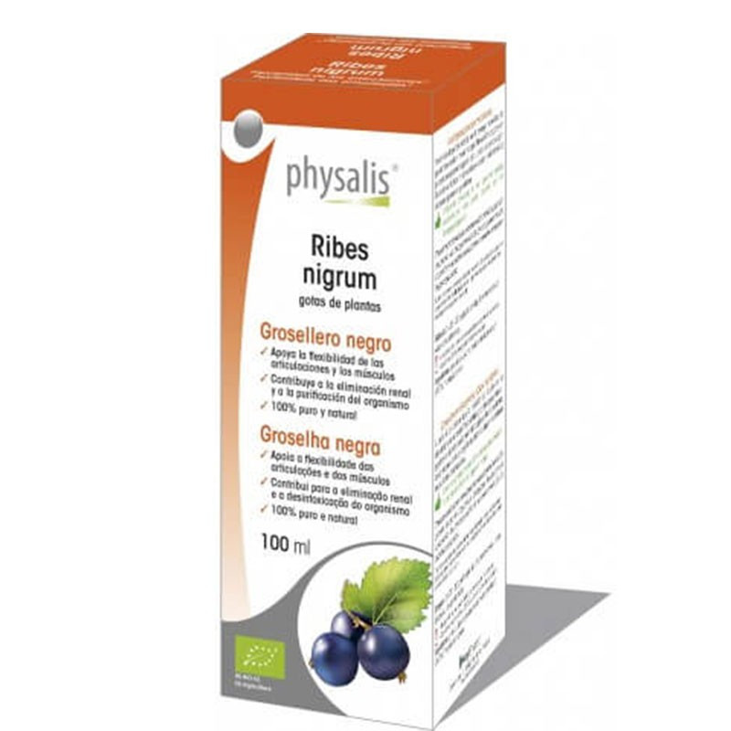 Physalis Grosella Negra Extracto Natural Gotas 100ml