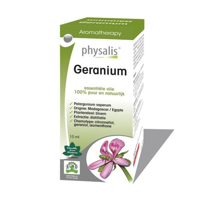 Physalis Aceite Esencial de Geranio Bio 10ml