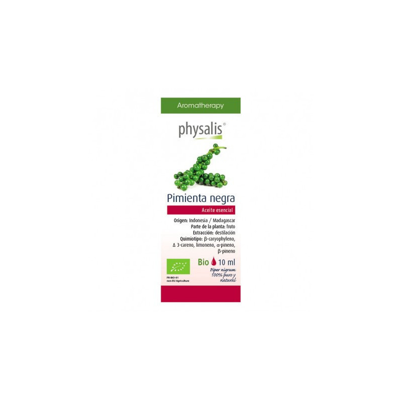 Physalis Aceite Esencial de Pimienta Negra BIO 10 ml