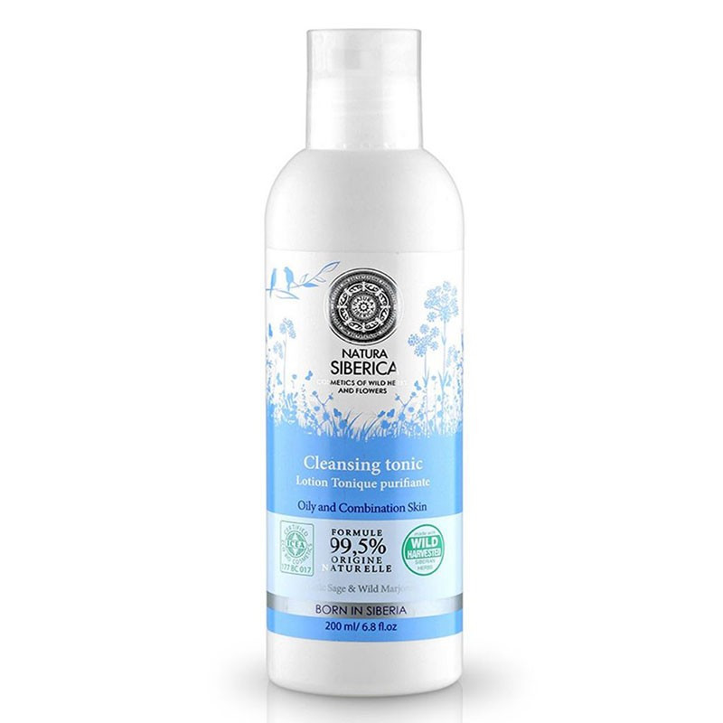 Natura Siberica Tónico Limpiador Piel Grasa o Mixta 200 ml