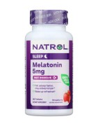NATROL MELATONINA FAST DISSOLVE 5MG FRESA 90 TABLETAS