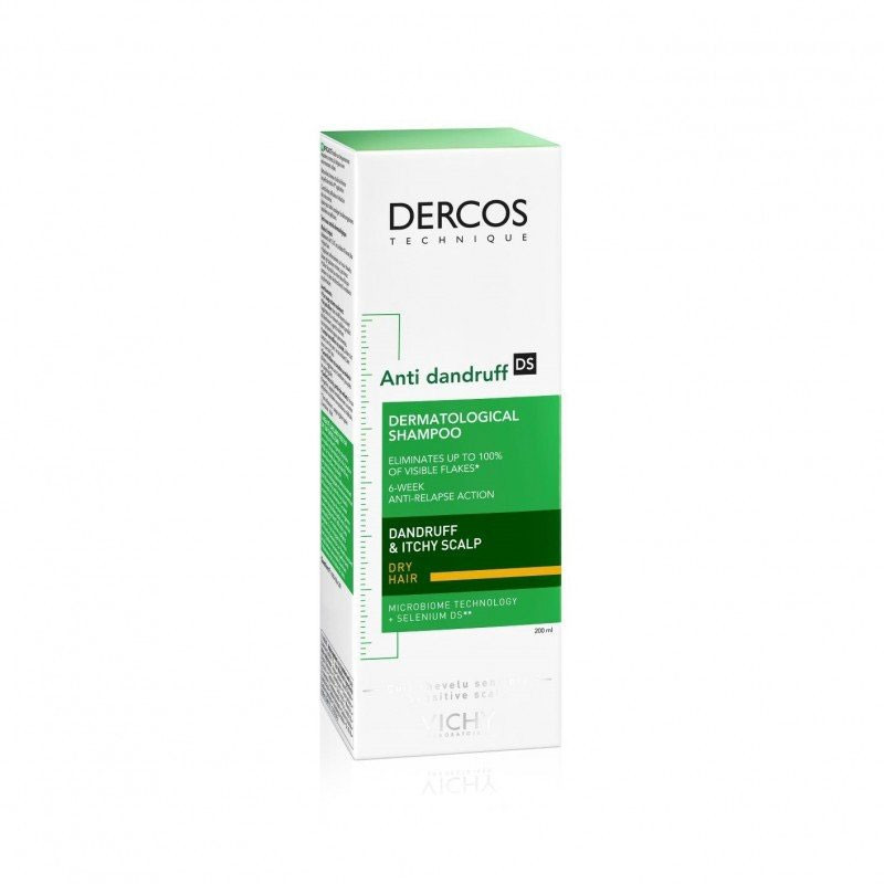 Dercos Champú Anticaspa Cabellos Secos 200ml