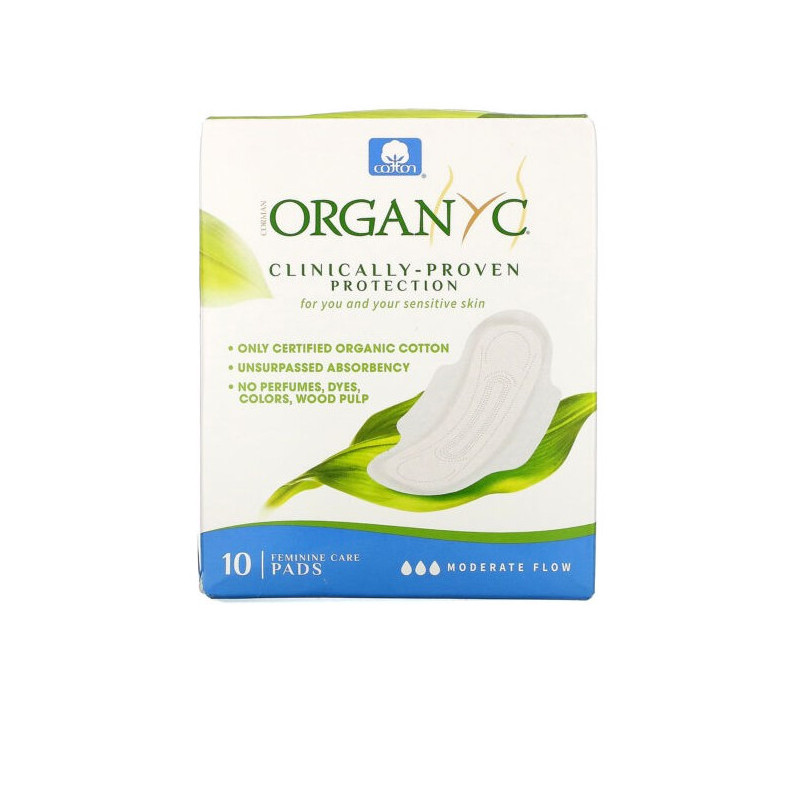 ORGANYC COMPRESES DIA FLUJO MODERADO