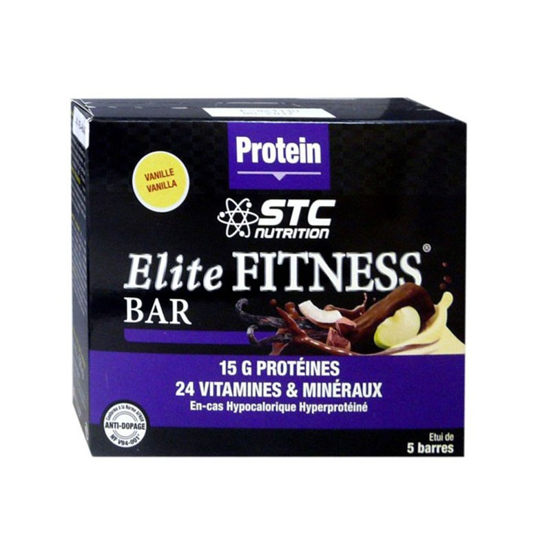 STC Elite Fitness Bar 5 barritas proteícas