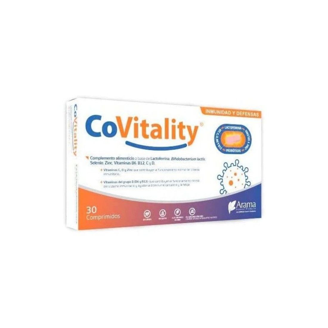 Complemento alimenticio COVITALITY (30 comprimidos)