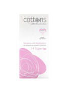 Cottons Tampones con Aplicador Super 14ud