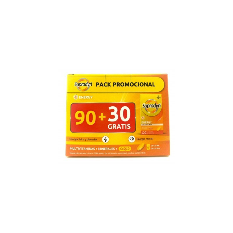 Supradyn Activo 4 meses de Energía 120 comprimidos
