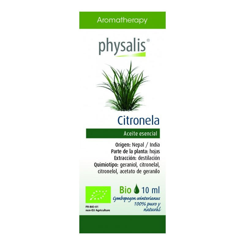 Physalis Aceite Esencial de Citronela 10ml