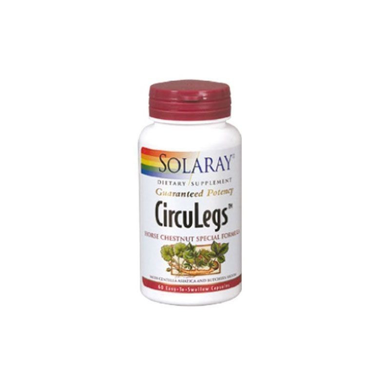 SOLARAY CIRCULEGS PIERNAS CANSADAS 60 COMPRIMIDOS