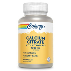 SOLARAY CALCIUM CITRATE 90CAPSULAS