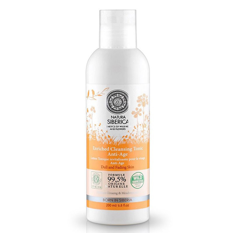 Natura Siberica Tónico Limpiador Enriquecido 200 ml