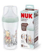 NUK BIBERÓN PERFECT MATCH WINNIE THE POOH 3+M SILICONA M 260ML