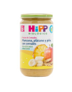 Hipp Biológico Potito Manzana, Plátano, Piña y Cereales 250gr