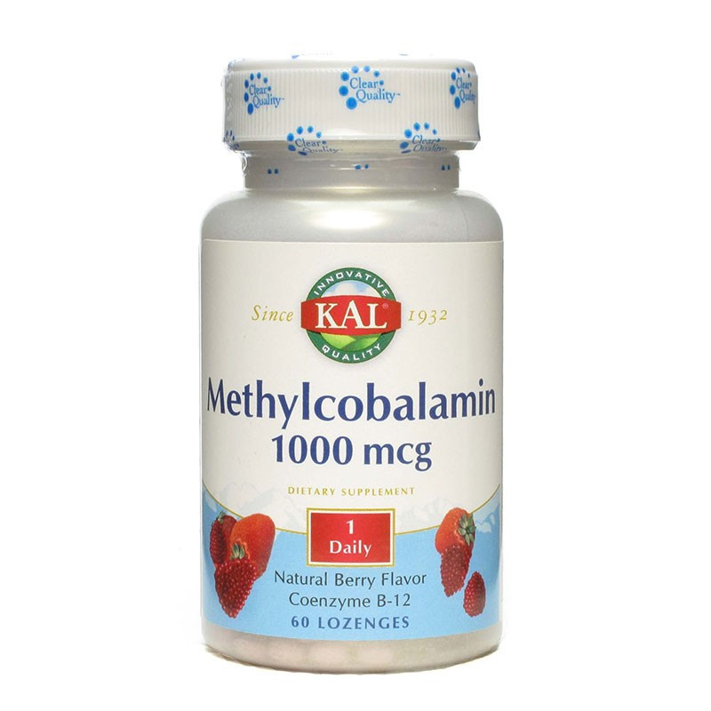 SOLARAY METHYLCOBALAMIN 1000MCG 60 COMPRIMIDOS