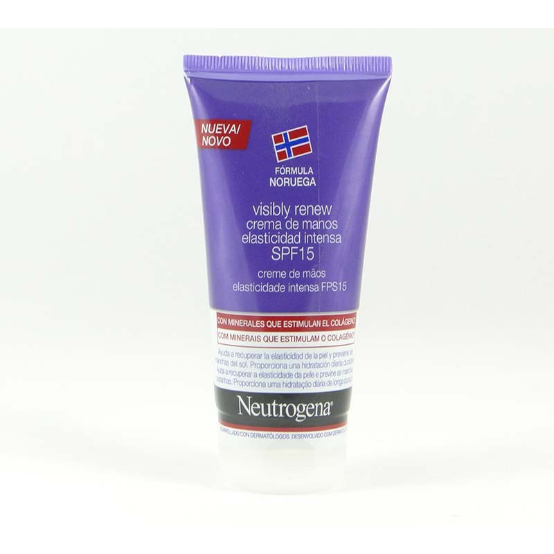 Neutrogena Crema de Manos Elasticidad Intensa SPF20 75ml