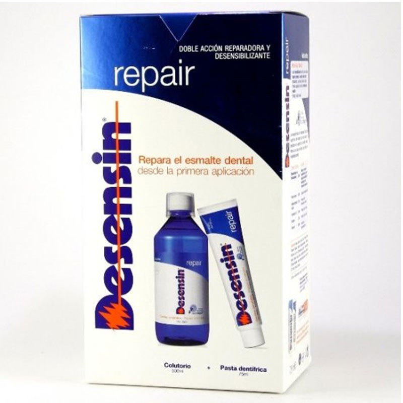 Desensin Repair Dientes Sensibles Dentífrico 75ml + Colutorio 500ml