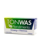 Tonwas Rendimiento Ginseng y Vitaminas 10 viales
